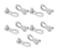 Generic Corrosion Resistant Steel Missing Link Quick Release 5 Pairs Bicycle Quick Release Connector for Cycling Enthusiasts (6/7/8 speed universal)