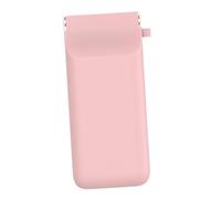 Generic Cosmetic Bag, Makeup Storage Pouch, Hairband Container, Lipstick Organizer, Silicone Material, No Zipper, for Dating Parties, Etc, Pink M