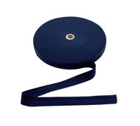 Generic Cotton Blend Binding Apron Herringbone Twill Webbing Tape Sew Strap All Widths (Navy, 50 meter)