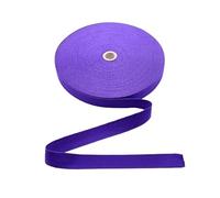 Generic Cotton Blend Binding Apron Herringbone Twill Webbing Tape Sew Strap All Widths (Purple, 1 meter)