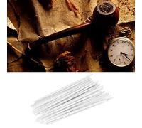 Generic Cotton Cigarette Pipe Cleaning Tools for Effective Maintenance 50PCS for Smokers and Pipe Enthusiasts
