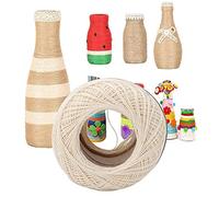 Generic Cotton Knitting Thread Ball Smooth Moisture Absorption Lace Yarn for Hand Crochet and Sewing Projects Lightweight Summer Use (#3)