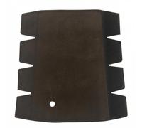 Generic Cover Brass Instrument Hand Guard Leather Protector Non Slip Waterproof With Edge Binding Suitable for brass schools community bands, Brown