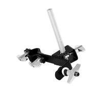 Generic Cowbell Holder Metal Strong Hardness Adjustable Height for Musicians Drummer