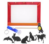 Generic Creative Chinese Shadow Puppets Kit for DIY Shadow Theater Stage Educational Craft for Imaginative Storytelling and Science Learning Interactive Puppet Play for Boys