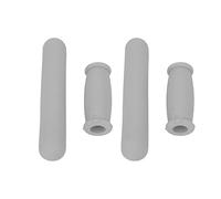 Generic Crutch Pads Extra Thick Cushioned for Armpits and Hand Grips Anti Slip for Standard Aluminum Crutches Durable TPU 4pcs (Grey)