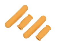 Generic Crutch Pads Extra Thick Cushioned for Armpits and Hand Grips Anti Slip for Standard Aluminum Crutches Durable TPU 4pcs (Yellow)