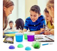 Generic Crystal Growing Educational Science Kit DIY Experiment Toy for Kids, Inspiring Learning Set for Children, Great Improve Patience, Concentration and Practical Skills;Applicable scene: Family