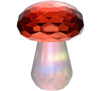 Generic Crystal Mushroom Ornament Figurine, Red, 4*5.3cm, Nature, Art Deco, Special Occasions
