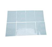 Generic Culturally Inspired Lace Pattern Temporary Stickers for Face and Body, 8 Pcs Art for Events