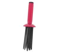 Generic Curly Hair Comb Hair Wand Curler Curling Wand Anti-slip Curls Comb Fluffy Hair Brush Blow Drying Curly Hair Brush Anti-slip Round Curls Round Brush Rolling Plastic