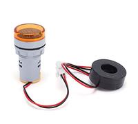 Generic Current Meter Indicator Lamp with Long Life and Low Energy Consumption for Industrial Applications, High Brightness with Durable Material (Yellow)