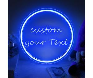 Generic Custom Neon Signs, Personalized Large Led Neon Lights Sign,Neon Sign Customizable for Wall Decor Wedding Birthday Party Bedroom Bar Shop Name Lights