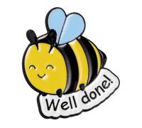 Generic Cute Bee Brooch Pin for Women Stylish Metal Jewelry Accessory Durable Decorative Pin for Clothes Backpacks and Bags