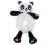 Generic Cute Cartoon Panda Hair Rope Elastic Hair Tie and Ladies, Soft Cloth Material, Adorable Decoration Tool and Costume Accessory, for Dress and T-shirt Styles