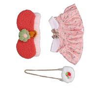 Generic Cute Duck Plush Clothes Toy DIY Washable Odorless Decorative Duck Stuffed Animals Clothes, for Girls, 3 Pcs