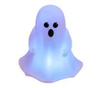 Generic Cute Ghost Reading Book Lamp, 2025 New Cute Halloween Ghost Night Light, Light up Ghosts Halloween Decorations for Indoor Home Table Centerpiece Bedroom Readers (1, Small) [Energy Class A]