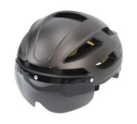 Generic Cycling Helmet with MIPS Technology LED Light Goggles for Mountain and Road Bike Safety (Ti)