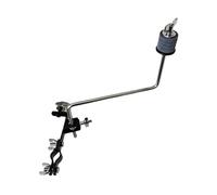 Generic Cymbal Drum Expansion Stand Universal Clamp Holder Drum Percussion Instrument Iron Rod Mount Suitable for Professional Drumming Lessons Home, with Expansion Clip