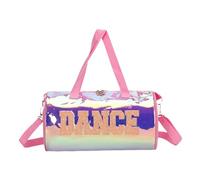 Generic Dance Bag, Portable Multifunction Weekend Handbag, Travel Bag for Dance, Gymnastics, Gift for Women, Pink