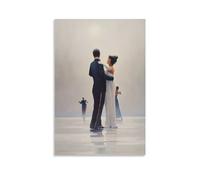 Generic Dance Me To The End Of Love by Jack Vettriano Canvas Art Print Wall Art, 08x12 inches, 3 Pack, Landscape, Contemporary Realism, Living Room, Bedroom, Dining Room, Office, Bathroom, Kitchen