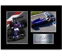 Generic Daniel Ricciardo 2024 Car Helmet Signed Photo Display Mount A4