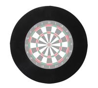 Generic Dart Board Protector, Black EVA Dart Target For 18-Inch Dartboards, 45cm Diameter, 5-Piece Splicing, 385g, Set of 1
