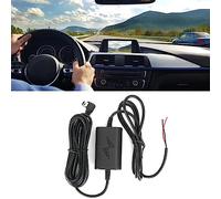 Generic Dash Cam Hardwire Kit 12V/24V to 5V 2.5A with Low Voltage Protection for Continuous Parking Monitoring Inside Cars