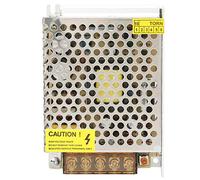 Generic DC 12V 5A LED Power Supply Adapter, Durable Aluminum Alloy, Short Circuit Protection for Industrial and Household Use