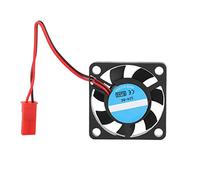 Generic DC 12V PH2.0 2Pin Motor Mini Brushless Cooling Fan Efficient Quiet for 3D Printer Use Black ABS Material 30x30x7mm 1 Piece