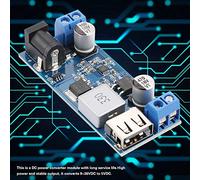 Generic DC-DC Converter Module High Efficiency Power Supply for USB Charging 5V 6A - Ideal for DIY Projects
