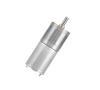 Generic DC Gear Motor Wear-Resisting Long Serving Life for Robot Electric Curtain 25mm Monitoring Equipment (12V 100RPM)