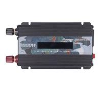 Generic DC to AC Power Converter 2000W Multi Protection Universal for Cars and Emergencies Aluminum Material (DC12V)