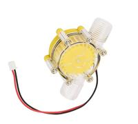 Generic DC Water Generator Efficient Micro Hydro Pump Hydroelectric Energy Generator for Remote Area Power Supply and Off Grid Systems Rust Resistant Smooth Surface (F50 5V transparent yellow)