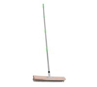 Generic Deck Brush, Steel Scrubber Floor Scrubber Brush with Long Handle Metal Stiff Bristle Floor Stainless Steel Wire Broom Deck Scrub for Moss Concrete Grout