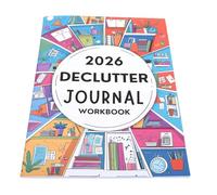 Generic Declutter Planner 2026 Empowering Workbook for Home Organization Peace for Busy Moms, Goal Setting, Weekly Structure
