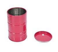 Generic Decoration with a Metal Fuel Tank, Easy to Install Weather Resist the High Simulation Rc Oil Drum Decoration Anti -aging for 1/8 and 1/10 Scale Crawler (Red)
