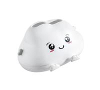 Generic Decorative Tissue Box, Cute Tissue Box, Elegant Decoration, Space Saving, Durable PP, Reusable, Versatile for Bedroom. (White)