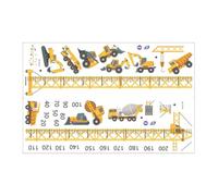 Generic Decorative Wall Stickers Featuring Kids' Growth Charts for Doors, B