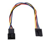 Generic Dedicated 5Pin to 4Pin Fan Adapter Cable High Compatibility for Standard PC Fans 5 Pieces