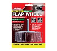 Generic Dekton 50mm Grit Flap Wheels X 20mm 80 Grit, Dt60903