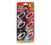 Generic Dekton 6Pc Chain Link Connector 6mm, Dh70160