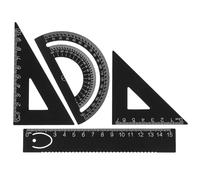 Generic Design Drawing Tools Drawing Tool Kit Metal Multi-functional Ruler Kit Portable Easy to Use Suitable for Architects