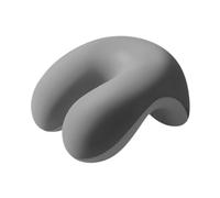 Generic Desk Chair Memory Foam Neck Rest, Comfortable Napping Pillow for Work Breaks, Light Gray