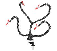 Generic Desk Clamp Soldering Third Hand Tool 3/4/5 Flexible Soldering Station Holder PCB Holder Stand for Electronic Repair Soldering Jewelry Crafts