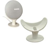 Generic Desktop Stand Holder for Google Home Mini and Nest Mini, Audio Mount Base, Black or White