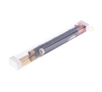 Generic Detachable Natural Black Bamboo Bawu, Transverse Flute Musical Instrument with 7 Tone Holes & Brass Joint, Ideal for Beginner Music Lovers