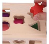 Generic Development Multifunctional Wooden Trolley Toy Safe Wood Material Stable and Durable for Children's Toys, Wood