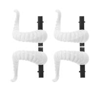 Generic Devil Horn Stylish Gothic Hair Clips for White 2 Pairs Halloween Party, Versatile and Easy to Use Abs Horn Hairpins Hair Accessories for Dressing and Cosplay