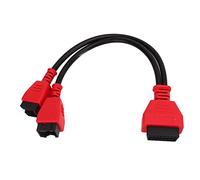 Generic Diagnostic Cable Premium Replacement Fit for 12+8 Pin with Simple Installation for Maxisys Series Scanners OEM CR12 8 001 MSCHRY128 Fit for, for Renegade, Wrangler 300C - ABS Rubber Material